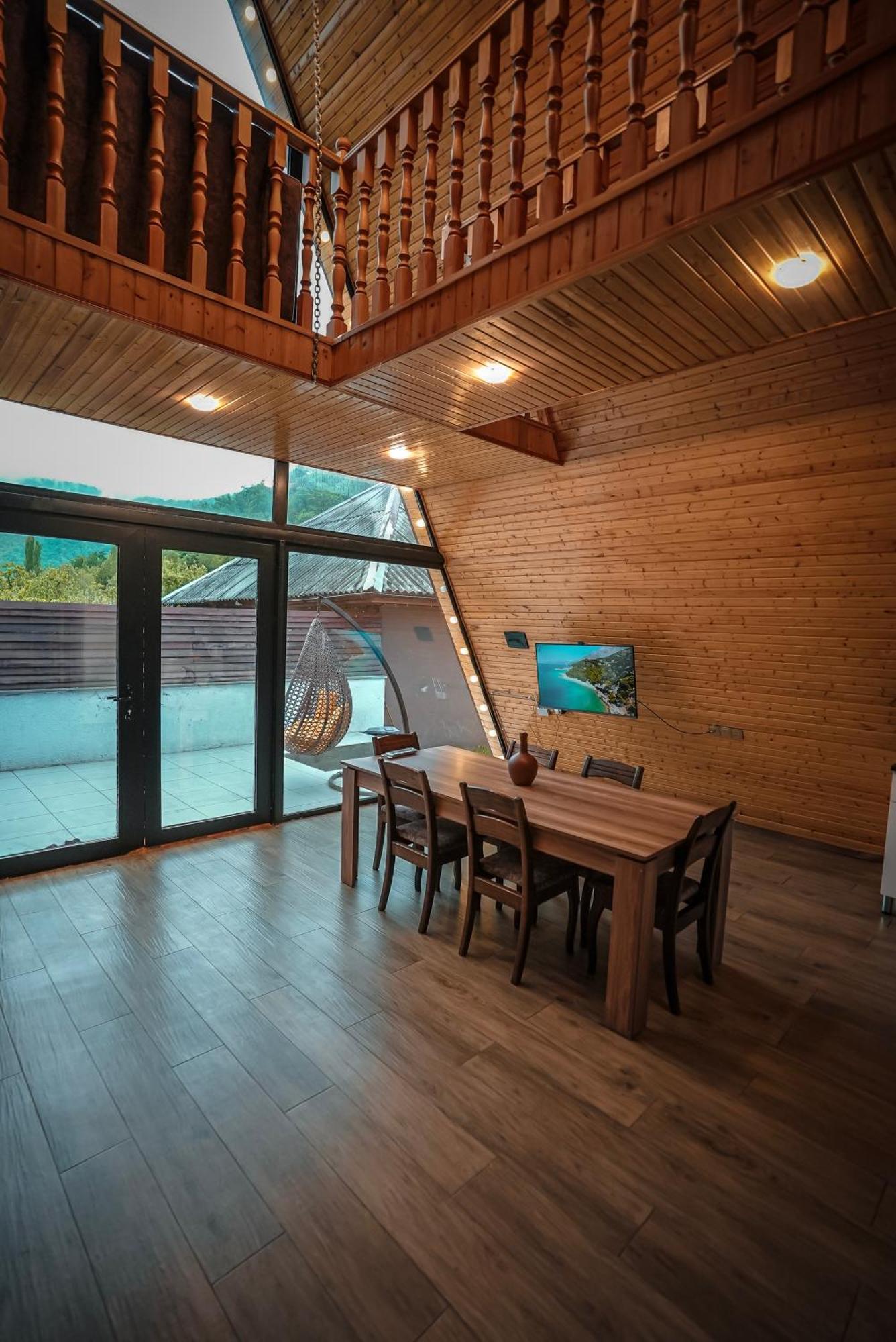 3Gozel Aframe Villa Qəbələ Zewnętrze zdjęcie